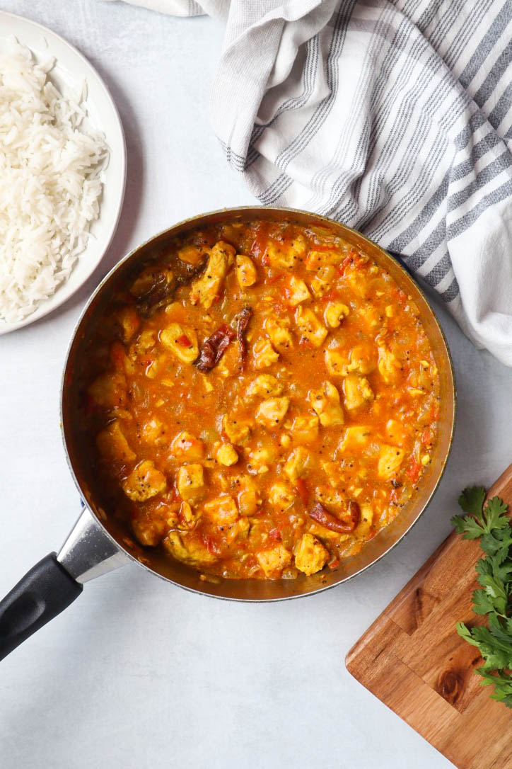 The Best Chicken Curry with Almond Milk - Bless This Meal