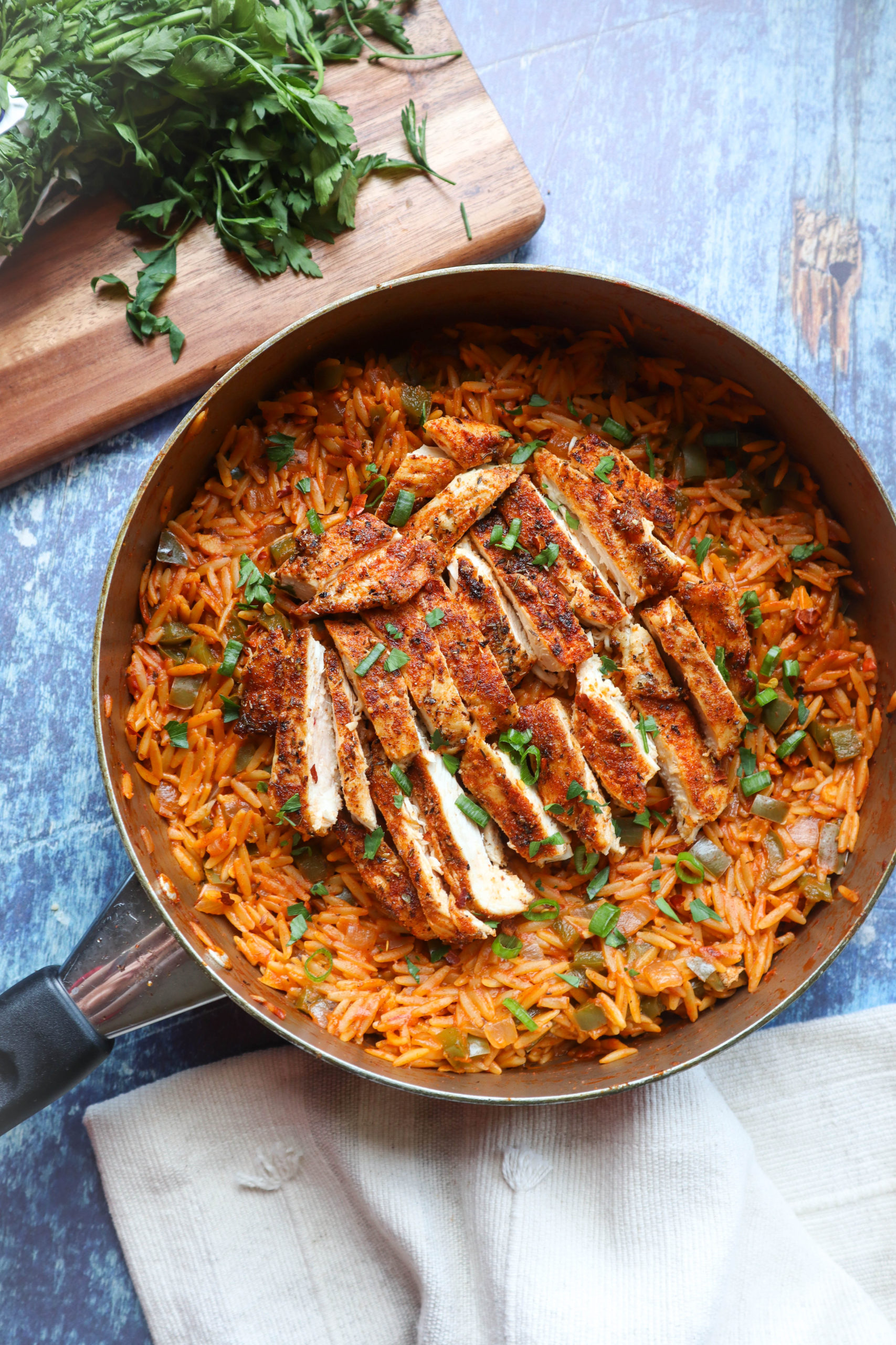 Cajun Chicken Orzo Bless This Meal