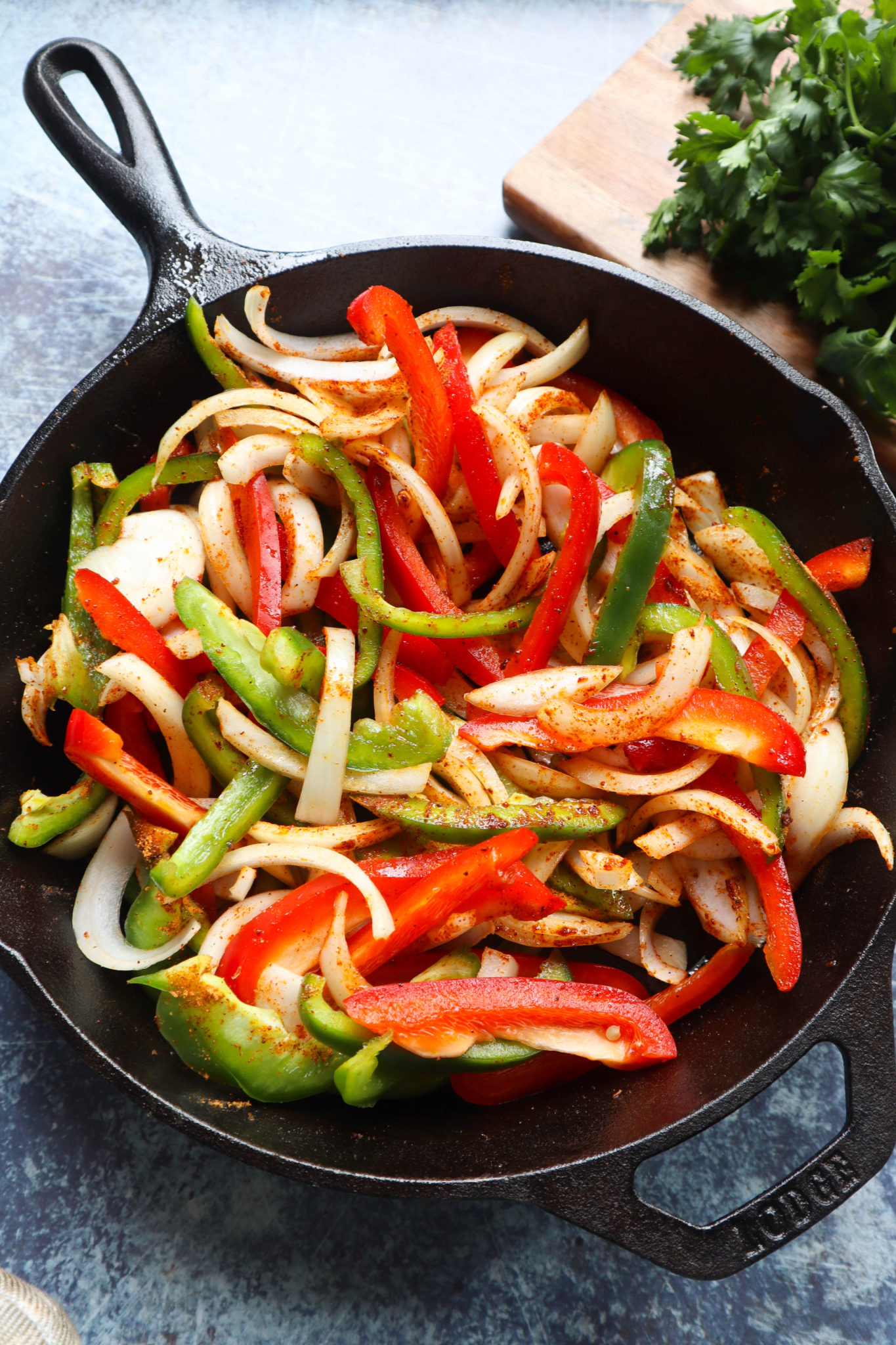 The Best Crispy Chicken Fajitas Bless This Meal
