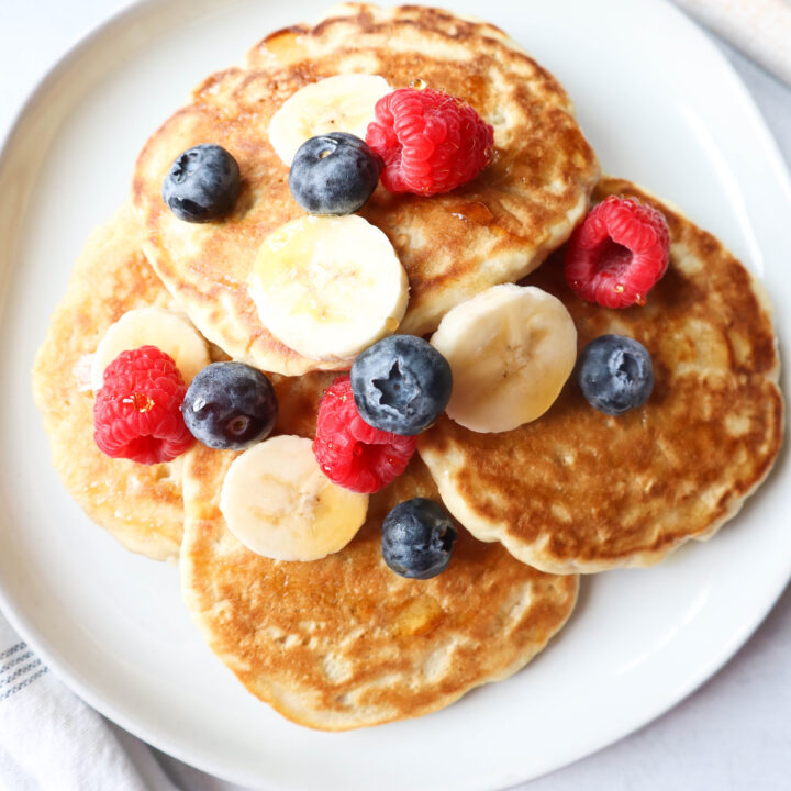 Delicious Oats Pancakes Without Egg Bless This Meal