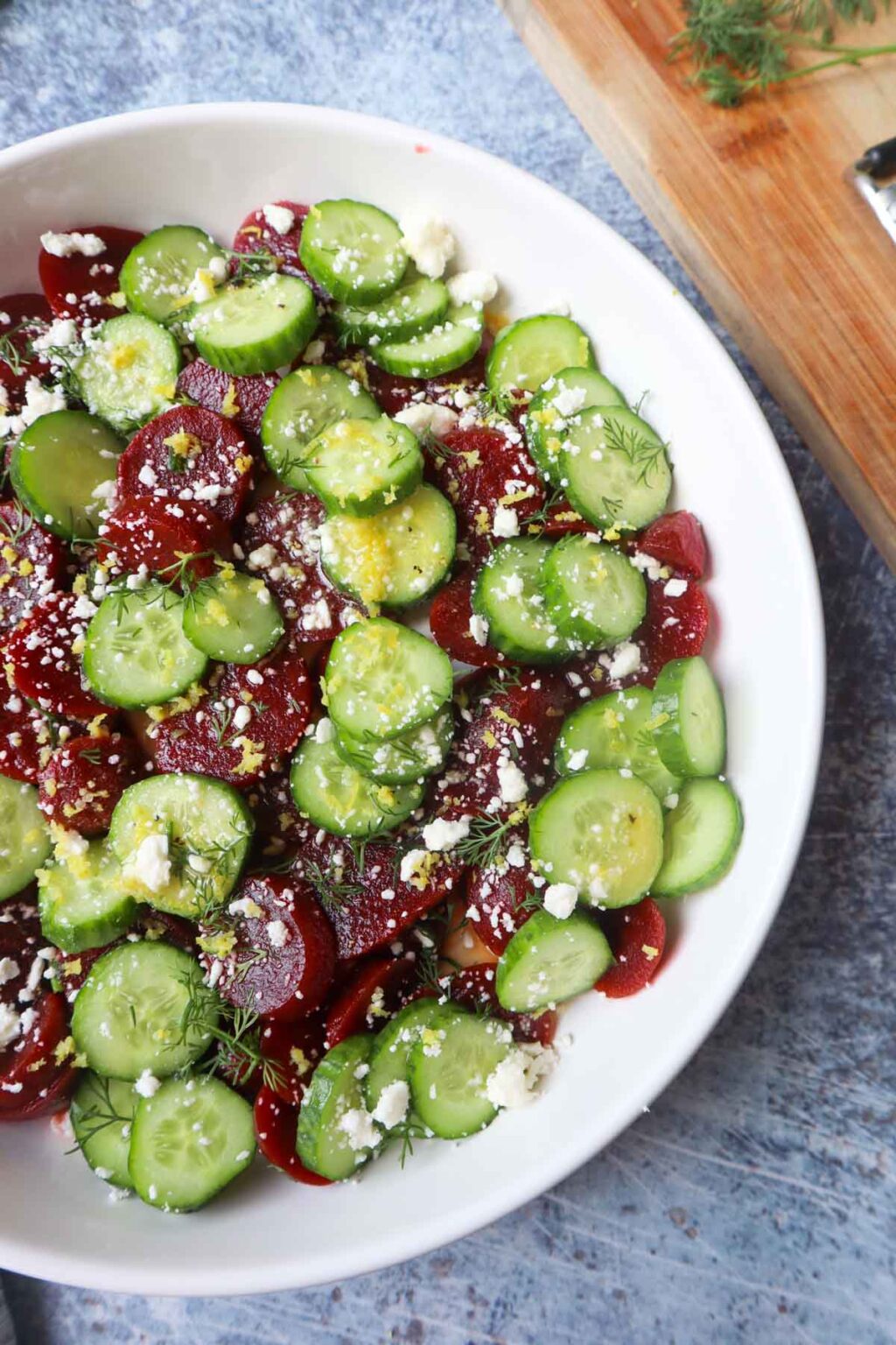 Beet and Cucumber Salad Bless This Meal