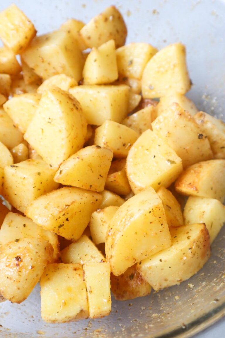 The Best Air Fryer Greek Potatoes Bless This Meal